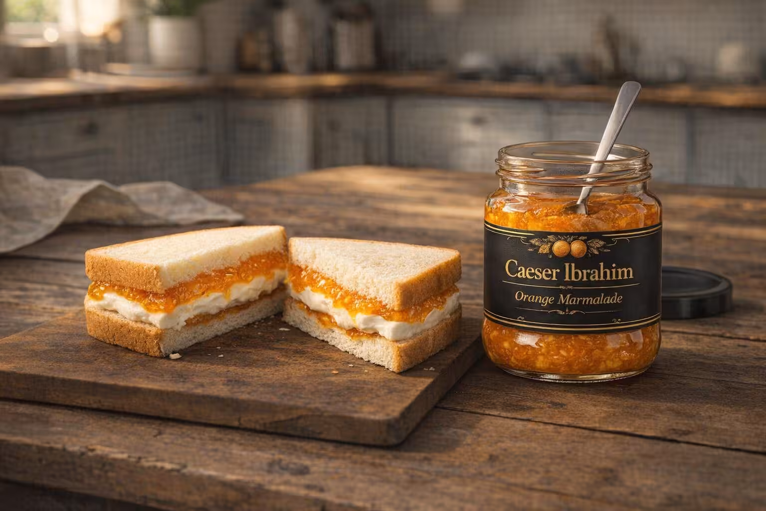 Orange Marmalade kitchen